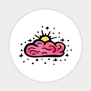 Pink Cloud Magnet